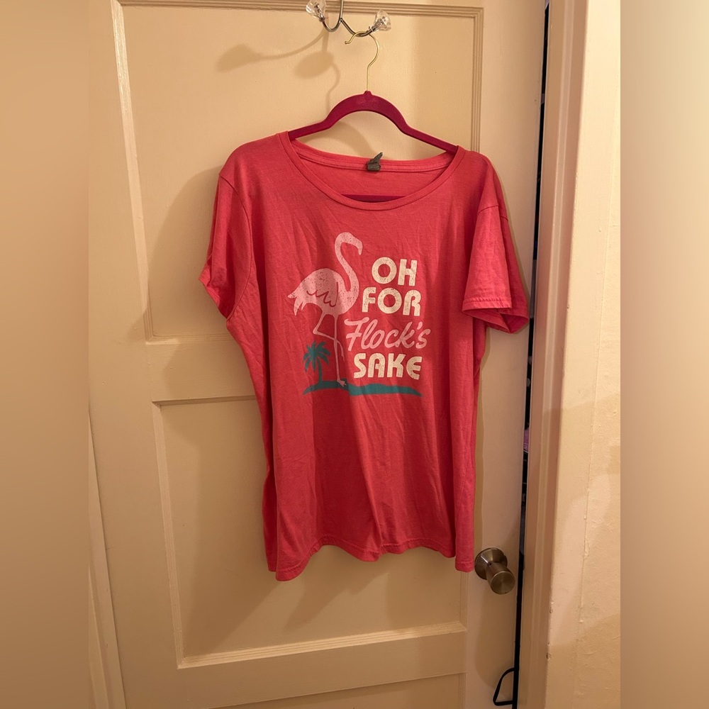 Flamingo xl EUC tshirt